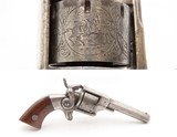 Rare CIVIL WAR Era First Issue ALLEN & WHEELOCK .22 RF SIDEHAMMER Revolver
