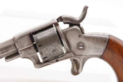 Rare CIVIL WAR Era First Issue ALLEN & WHEELOCK .22 RF SIDEHAMMER Revolver - Image 21 of 22