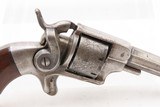 Rare CIVIL WAR Era First Issue ALLEN & WHEELOCK .22 RF SIDEHAMMER Revolver - Image 4 of 22