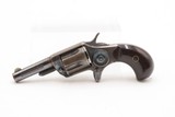 1876 Antique COLT “New Line” .30 RF ETCHED PANED Pocket Revolver WILD WESTCONDITION! With DESIRABLE CASE-HARDENED FRAME - Image 2 of 17