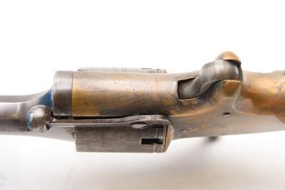 Post-CIVIL WAR Antique CONNECTICUT ARMS CO. Pocket Model CUPFIRE RevolverRare and Unique 6-shot Cupfire Cartridge Design - Image 14 of 19