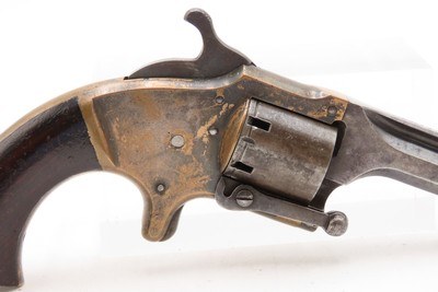 Post-CIVIL WAR Antique CONNECTICUT ARMS CO. Pocket Model CUPFIRE RevolverRare and Unique 6-shot Cupfire Cartridge Design - Image 18 of 19