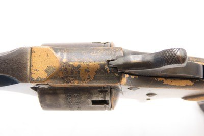 Post-CIVIL WAR Antique CONNECTICUT ARMS CO. Pocket Model CUPFIRE RevolverRare and Unique 6-shot Cupfire Cartridge Design - Image 9 of 19