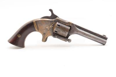 Post-CIVIL WAR Antique CONNECTICUT ARMS CO. Pocket Model CUPFIRE RevolverRare and Unique 6-shot Cupfire Cartridge Design - Image 16 of 19