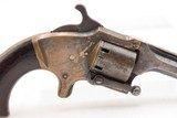 Post-CIVIL WAR Antique CONNECTICUT ARMS CO. Pocket Model CUPFIRE RevolverRare and Unique 6-shot Cupfire Cartridge Design - Image 18 of 19