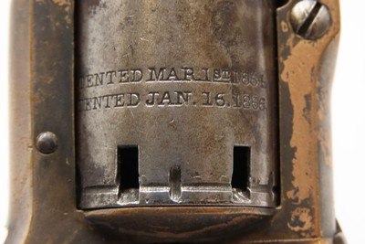 Post-CIVIL WAR Antique CONNECTICUT ARMS CO. Pocket Model CUPFIRE RevolverRare and Unique 6-shot Cupfire Cartridge Design - Image 7 of 19