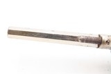 RARE Hopkins & Allen FACTORY ENGRAVED Antique “CZAR” Single Action Revolver WILD WEST Pocket Carry .22 Rimfire NICKEL PLATED - Image 15 of 19
