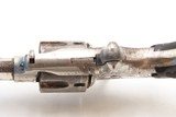 RARE Hopkins & Allen FACTORY ENGRAVED Antique “CZAR” Single Action Revolver WILD WEST Pocket Carry .22 Rimfire NICKEL PLATED - Image 13 of 19