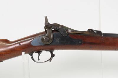 OREGON STATE Antique U.S. Springfield M1884 TRAPDOOR .45-70 INDIAN WARSSingle Shot U.S. MILITARY Rifle WESTWARD EXPANSION - Image 5 of 25