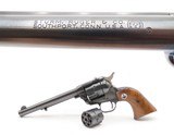 1961 RUGER SINGLE SIX Convertible Single Action 3-SCREW FRAME Revolver C&RWith Desirable MATCHING .22 Rimfire Extra Cylinder