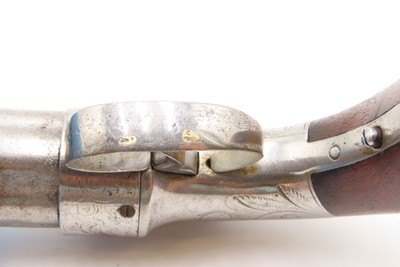 CIVIL WAR Era Antique ALLEN & WHEELOCK .31 PERCUSSION Pepperbox GOLD RUSHENGRAVED 6-Shot Pepperbox RIVERBOAT GAMBLER - Image 13 of 18