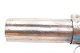 CIVIL WAR Era Antique ALLEN & WHEELOCK .31 PERCUSSION Pepperbox GOLD RUSHENGRAVED 6-Shot Pepperbox RIVERBOAT GAMBLER - Image 9 of 18