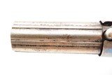 ENGRAVED Antique ALLEN & THURBER .31 Bar Hammer NORWICH Pepperbox BELLY GUN First American Double Action Revolving Pistol - Image 11 of 18