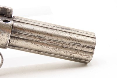 ENGRAVED Antique ALLEN & THURBER .31 Bar Hammer NORWICH Pepperbox BELLY GUN First American Double Action Revolving Pistol - Image 18 of 18