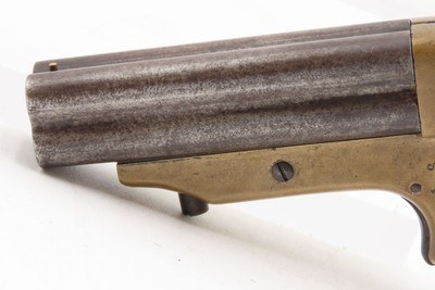 CIVIL WAR Era Antique C. SHARPS .22 PEPPERBOX Wild West RIVERBOAT GAMBLERMfg. 1859-74 Model 1 Pocket Pepperbox Revolver - Image 5 of 19