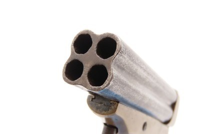 CIVIL WAR Era Antique C. SHARPS .22 PEPPERBOX Wild West RIVERBOAT GAMBLERMfg. 1859-74 Model 1 Pocket Pepperbox Revolver - Image 10 of 19
