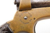 CIVIL WAR Era Antique C. SHARPS .22 PEPPERBOX Wild West RIVERBOAT GAMBLERMfg. 1859-74 Model 1 Pocket Pepperbox Revolver - Image 15 of 19