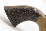 CIVIL WAR Era Antique C. SHARPS .22 PEPPERBOX Wild West RIVERBOAT GAMBLERMfg. 1859-74 Model 1 Pocket Pepperbox Revolver - Image 17 of 19