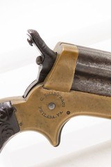 CIVIL WAR Era Antique C. SHARPS .22 PEPPERBOX Wild West RIVERBOAT GAMBLERMfg. 1859-74 Model 1 Pocket Pepperbox Revolver - Image 18 of 19