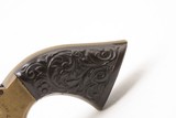 CIVIL WAR Era Antique C. SHARPS .22 PEPPERBOX Wild West RIVERBOAT GAMBLERMfg. 1859-74 Model 1 Pocket Pepperbox Revolver - Image 3 of 19