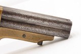 CIVIL WAR Era Antique C. SHARPS .22 PEPPERBOX Wild West RIVERBOAT GAMBLERMfg. 1859-74 Model 1 Pocket Pepperbox Revolver - Image 19 of 19