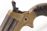 CIVIL WAR Era Antique C. SHARPS .22 PEPPERBOX Wild West RIVERBOAT GAMBLERMfg. 1859-74 Model 1 Pocket Pepperbox Revolver - Image 4 of 19