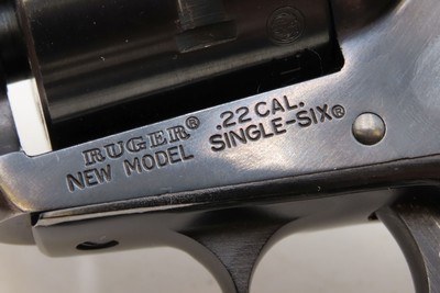 RUGER New Model SINGLE SIX .22 WIN. MAGNUM RF Small Game RevolverFINE Plinking/Small Game Revolver! - Image 6 of 21