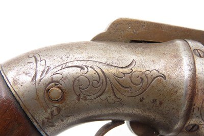 CIVIL WAR Era Antique ALLEN & WHEELOCK .31 PERCUSSION Pepperbox GOLD RUSH - Image 21 of 25