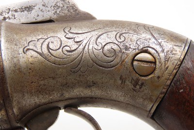 CIVIL WAR Era Antique ALLEN & WHEELOCK .31 PERCUSSION Pepperbox GOLD RUSH - Image 6 of 25