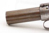 CIVIL WAR Era Antique ALLEN & WHEELOCK .31 PERCUSSION Pepperbox GOLD RUSH - Image 5 of 25