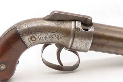 CIVIL WAR Era Antique ALLEN & WHEELOCK .31 PERCUSSION Pepperbox GOLD RUSH - Image 24 of 25
