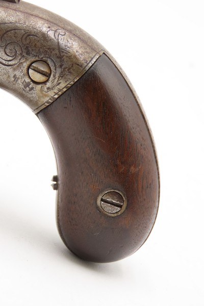 CIVIL WAR Era Antique ALLEN & WHEELOCK .31 PERCUSSION Pepperbox GOLD RUSH - Image 3 of 25
