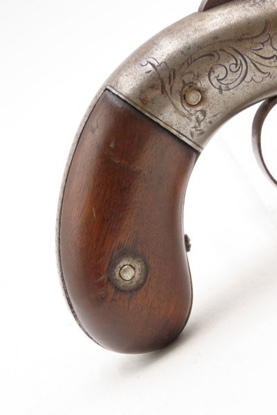 CIVIL WAR Era Antique ALLEN & WHEELOCK .31 PERCUSSION Pepperbox GOLD RUSH - Image 23 of 25