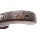EUROPEAN Antique FLINTLOCK Boxlock SCREW BARREL Self Defense POCKET PistolSMALL Early 1800s Self Defense BELT/MUFF Pistol - Image 7 of 17