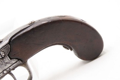 EUROPEAN Antique FLINTLOCK Boxlock SCREW BARREL Self Defense POCKET PistolSMALL Early 1800s Self Defense BELT/MUFF Pistol - Image 3 of 17