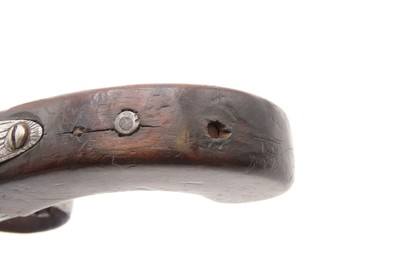 EUROPEAN Antique FLINTLOCK Boxlock SCREW BARREL Self Defense POCKET PistolSMALL Early 1800s Self Defense BELT/MUFF Pistol - Image 7 of 17