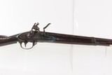 Antique WICKHAM U.S. M1816 MEXICAN-AMERICAN WAR Flintlock Musket w/BAYONETWith 1826 Dated LOCK and BARREL TANG - Image 17 of 22
