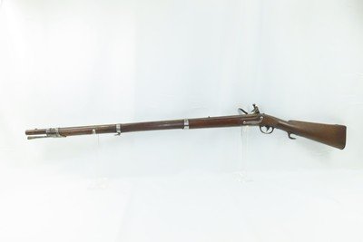 NATHAN STARR & CO Antique U.S. Contract Model 1817 Flintlock “COMMON RIFLE” SCARCE 1 of 10,200 Original Flintlock! - Image 16 of 21