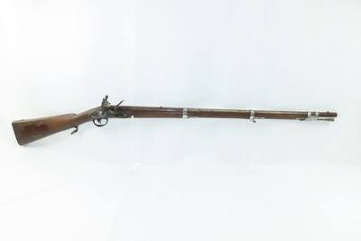 NATHAN STARR & CO Antique U.S. Contract Model 1817 Flintlock “COMMON RIFLE” SCARCE 1 of 10,200 Original Flintlock! - Image 2 of 21