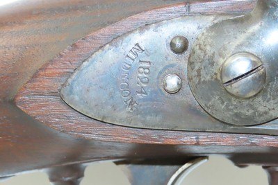 NATHAN STARR & CO Antique U.S. Contract Model 1817 Flintlock “COMMON RIFLE” SCARCE 1 of 10,200 Original Flintlock! - Image 7 of 21