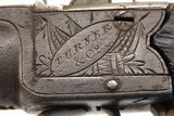REVOLUTIONARY WAR Era Antique British TURNER & CO. Boxlock FLINTLOCK Pistol ENGRAVED London Made POCKET/MUFF Self Defense Gun - 6 of 18