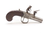 REVOLUTIONARY WAR Era Antique British TURNER & CO. Boxlock FLINTLOCK Pistol ENGRAVED London Made POCKET/MUFF Self Defense Gun - 15 of 18