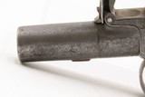 REVOLUTIONARY WAR Era Antique British TURNER & CO. Boxlock FLINTLOCK Pistol ENGRAVED London Made POCKET/MUFF Self Defense Gun - 5 of 18
