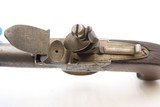 REVOLUTIONARY WAR Era Antique British TURNER & CO. Boxlock FLINTLOCK Pistol ENGRAVED London Made POCKET/MUFF Self Defense Gun - 8 of 18