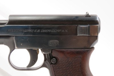 Desirable WORLD WAR II Era German MAUSER M1934 7.65mm Semi-Auto Pistol C&RNINE ROUND CAPACITY Chambered in .32 ACP (7.65mm) - Image 4 of 20