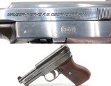Desirable WORLD WAR II Era German MAUSER M1934 7.65mm Semi-Auto Pistol C&RNINE ROUND CAPACITY Chambered in .32 ACP (7.65mm) - Image 1 of 20