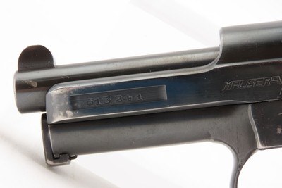 Desirable WORLD WAR II Era German MAUSER M1934 7.65mm Semi-Auto Pistol C&RNINE ROUND CAPACITY Chambered in .32 ACP (7.65mm) - Image 5 of 20