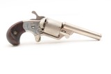 ENGRAVED CIVIL WAR Antique NATIONAL ARMS Moore’s Patent Teat-Fire RevolverHandgun that Circumvented S&W’s ROLLIN WHITE Patent - Image 4 of 17