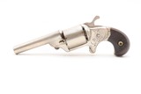 ENGRAVED CIVIL WAR Antique NATIONAL ARMS Moore’s Patent Teat-Fire RevolverHandgun that Circumvented S&W’s ROLLIN WHITE Patent - Image 10 of 17