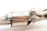 ENGRAVED CIVIL WAR Antique NATIONAL ARMS Moore’s Patent Teat-Fire RevolverHandgun that Circumvented S&W’s ROLLIN WHITE Patent - Image 13 of 17